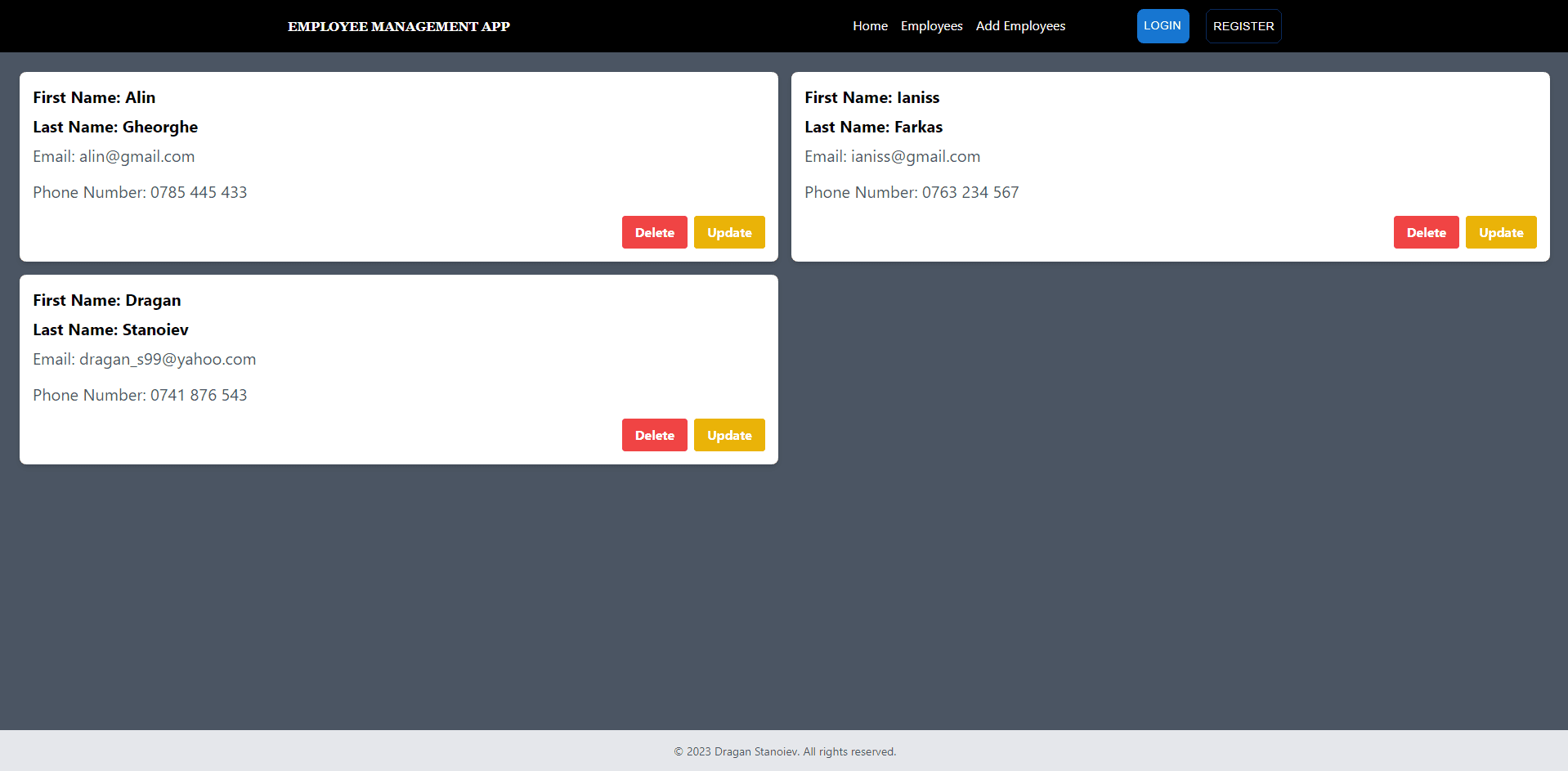 Employee Management App